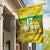 Custom Guadelope Football Garden Flag Basse Terre Yellow Style