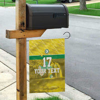 Custom Guadelope Football Garden Flag Basse Terre Yellow Style