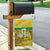 Custom Guadelope Football Garden Flag Basse Terre Yellow Style