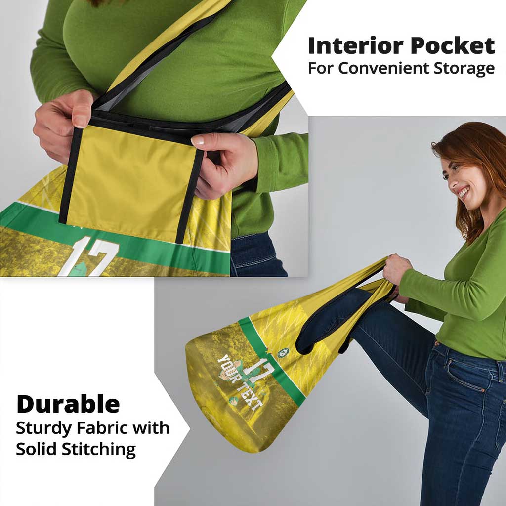 Custom Guadelope Football Grocery Bag Basse Terre Yellow Style