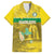 Custom Guadelope Football Hawaiian Shirt Basse Terre Yellow Style