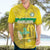 Custom Guadelope Football Hawaiian Shirt Basse Terre Yellow Style