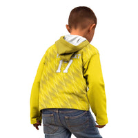 Custom Guadelope Football Kid Hoodie Basse Terre Yellow Style