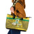 Custom Guadelope Football Leather Tote Bag Basse Terre Yellow Style