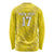 Custom Guadelope Football Long Sleeve Shirt Basse Terre Yellow Style