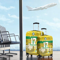 Custom Guadelope Football Luggage Cover Basse Terre Yellow Style