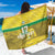 Custom Guadelope Football Sarong Basse Terre Yellow Style
