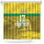 Custom Guadelope Football Shower Curtain Basse Terre Yellow Style
