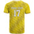 Custom Guadelope Football T Shirt Basse Terre Yellow Style
