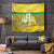 Custom Guadelope Football Tapestry Basse Terre Yellow Style