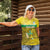 Custom Guadelope Football Women Polo Shirt Basse Terre Yellow Style