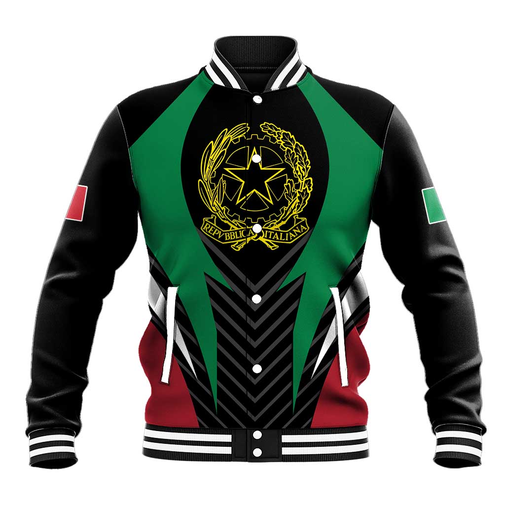 Italian Republic Baseball Jacket Simple Coat of Arms