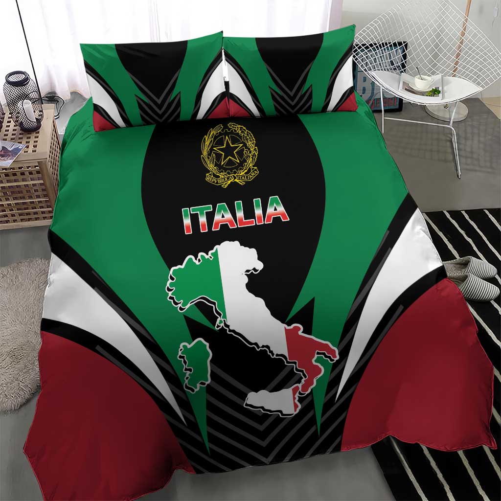 Italian Republic Bedding Set Simple Coat of Arms