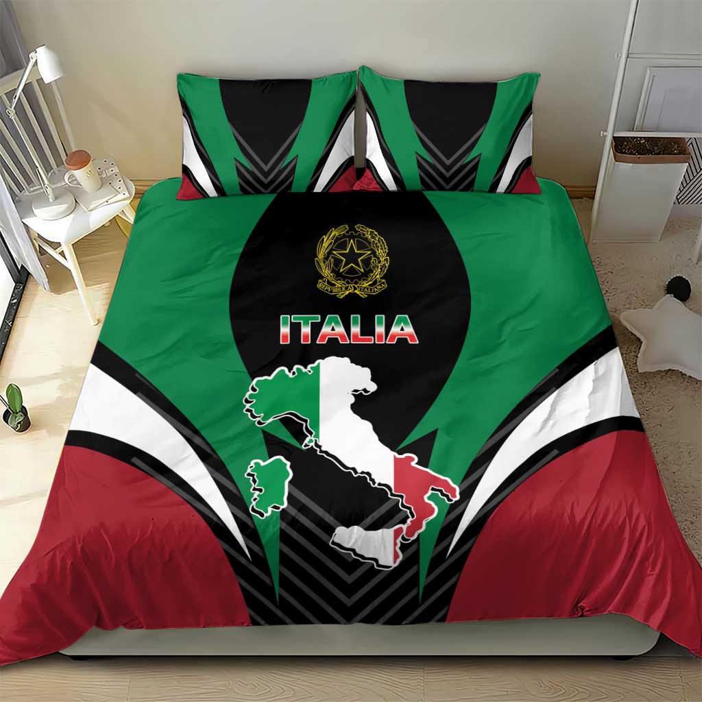 Italian Republic Bedding Set Simple Coat of Arms