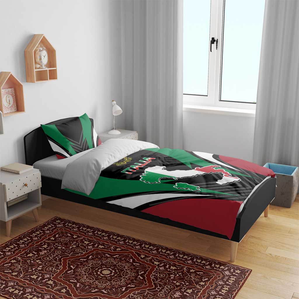 Italian Republic Bedding Set Simple Coat of Arms