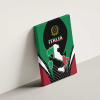 Italian Republic Canvas Wall Art Simple Coat of Arms