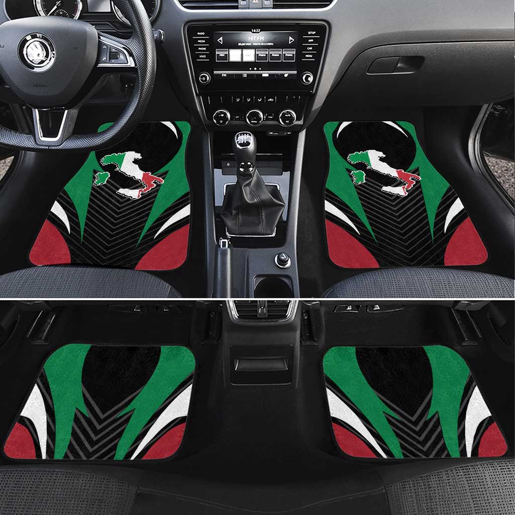 Italian Republic Car Mats Simple Coat of Arms