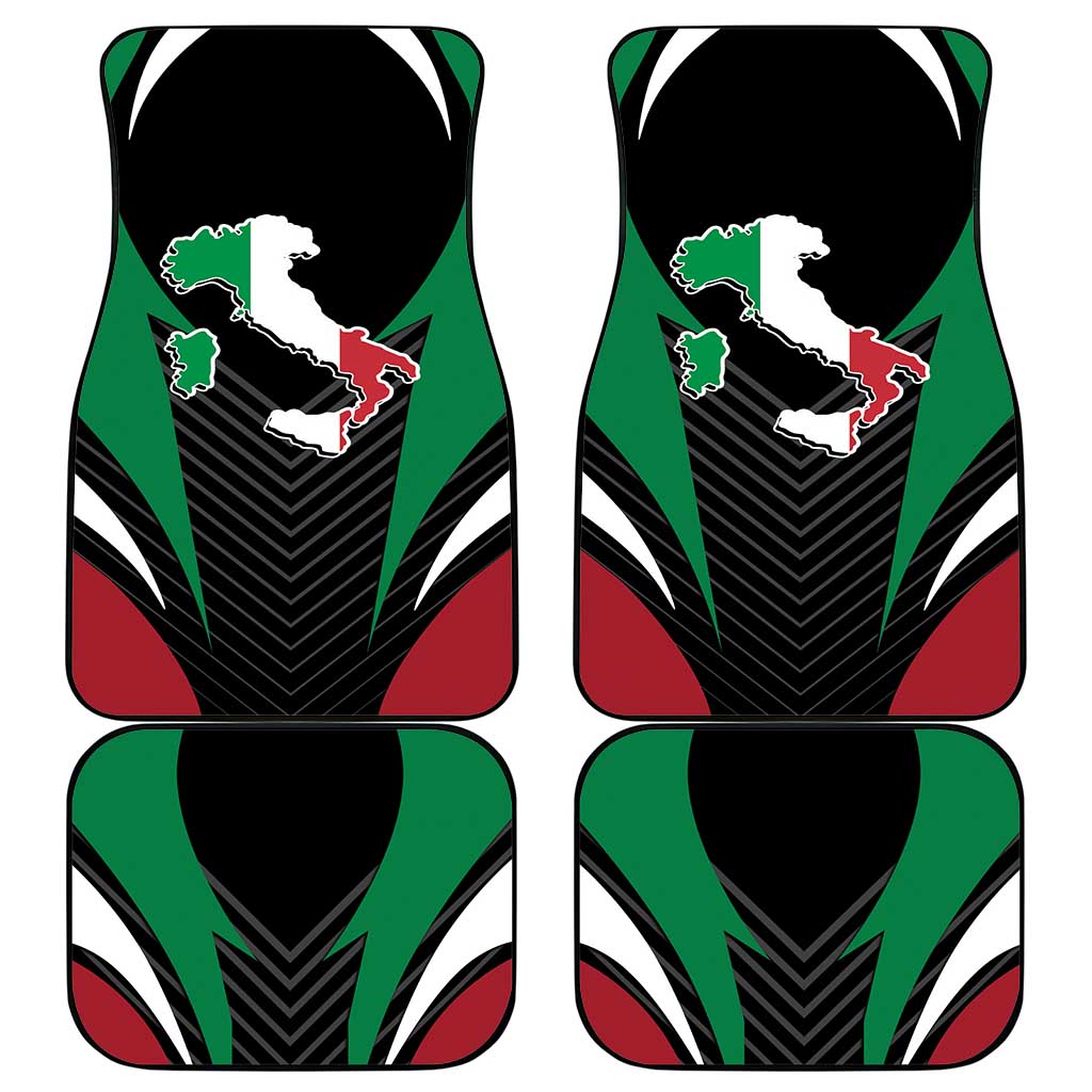 Italian Republic Car Mats Simple Coat of Arms