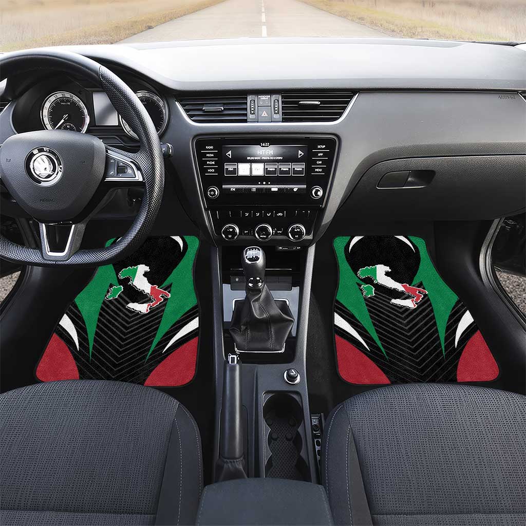 Italian Republic Car Mats Simple Coat of Arms