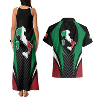 Italian Republic Couples Matching Tank Maxi Dress and Hawaiian Shirt Simple Coat of Arms