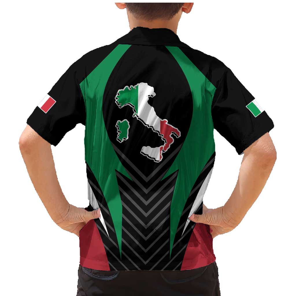 Italian Republic Family Matching Mermaid Dress and Hawaiian Shirt Simple Coat of Arms