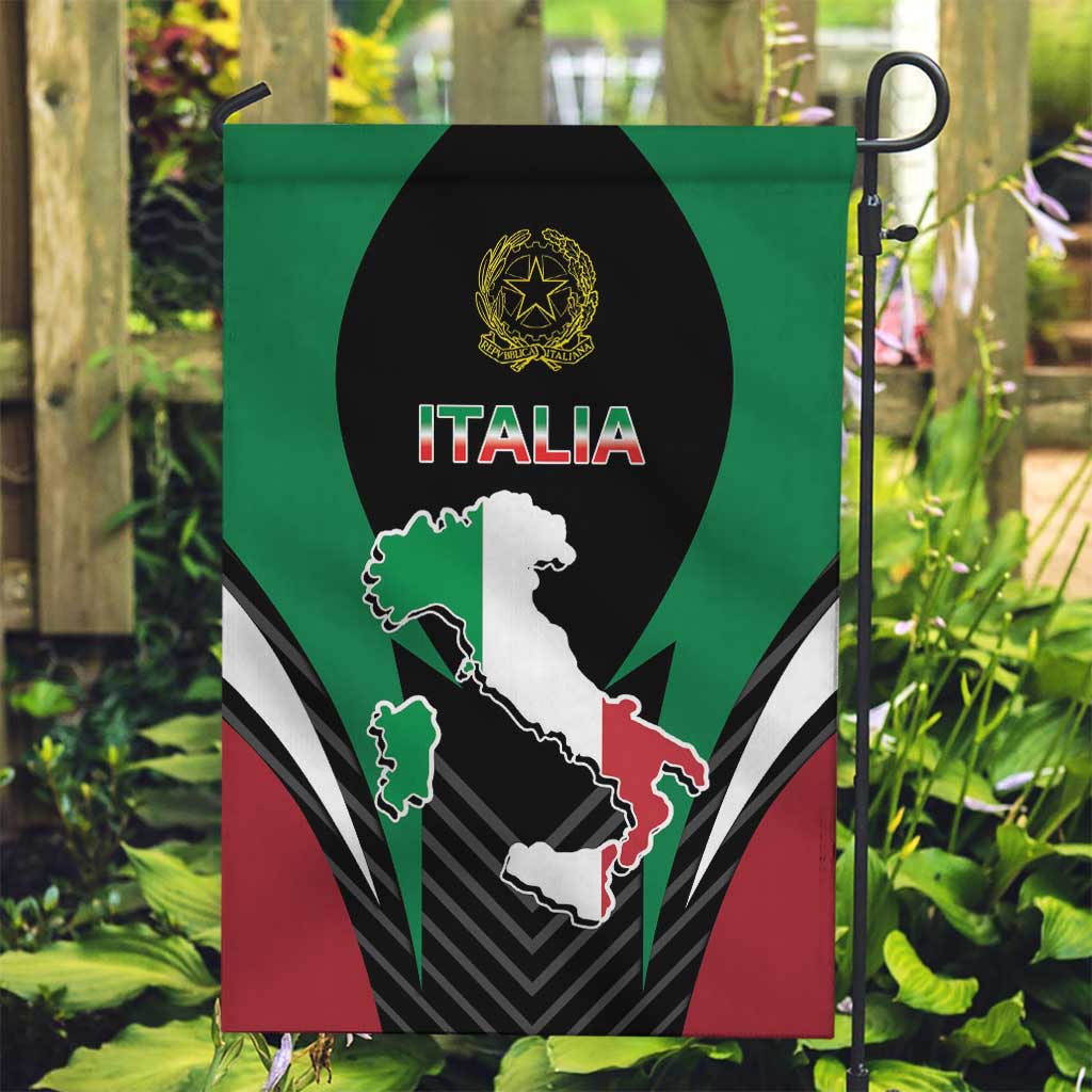 Italian Republic Garden Flag Simple Coat of Arms