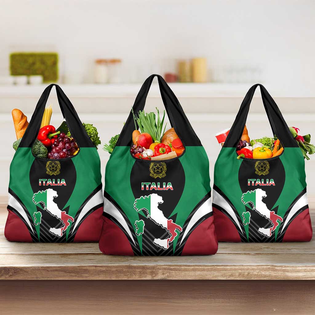Italian Republic Grocery Bag Simple Coat of Arms