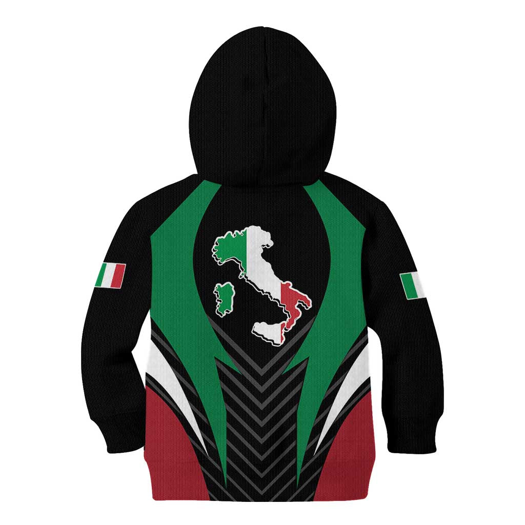 Italian Republic Kid Hoodie Simple Coat of Arms