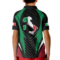 Italian Republic Kid Polo Shirt Simple Coat of Arms