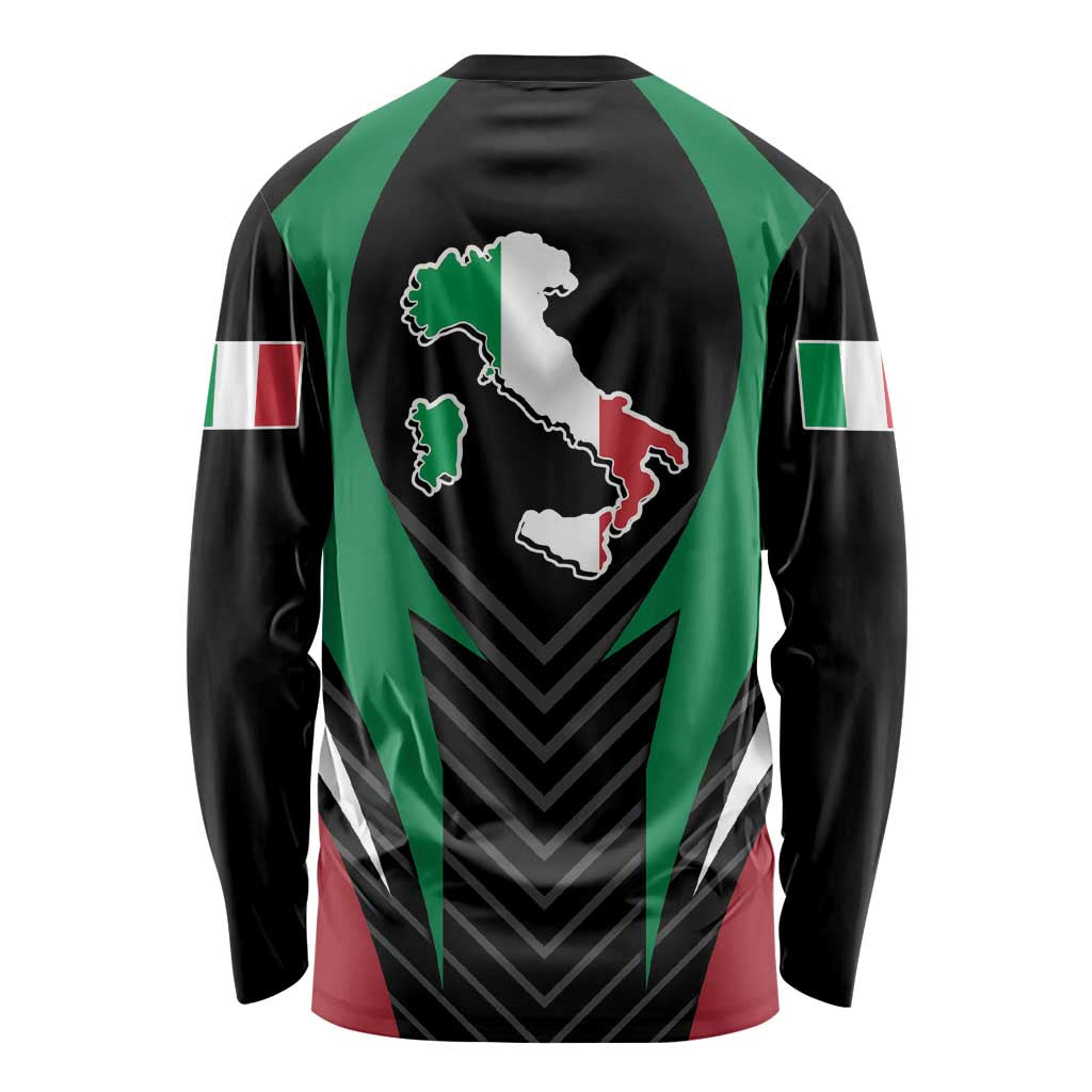 Italian Republic Long Sleeve Shirt Simple Coat of Arms