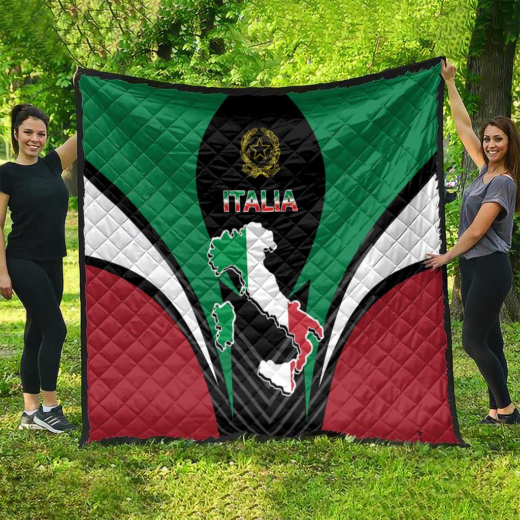 Italian Republic Quilt Simple Coat of Arms
