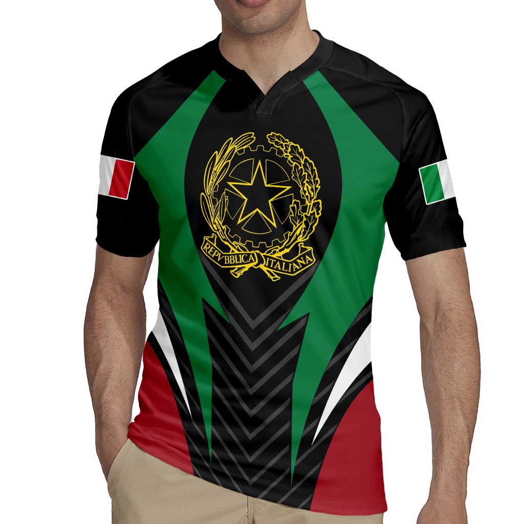 Italian Republic Rugby Jersey Simple Coat of Arms