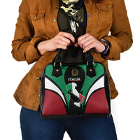 Italian Republic Shoulder Handbag Simple Coat of Arms