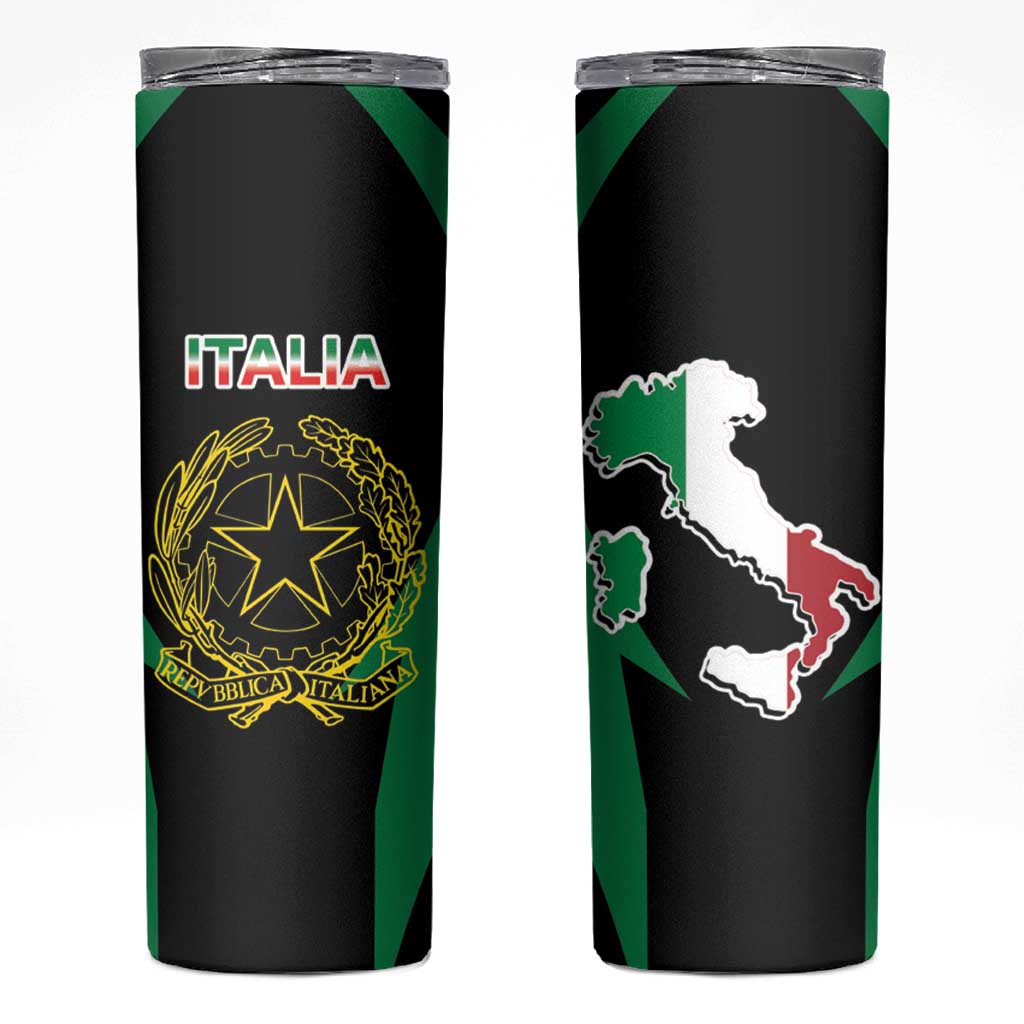 Italian Republic The emblem Skinny Tumbler Coat of arms - Stemma of the Italian Republic