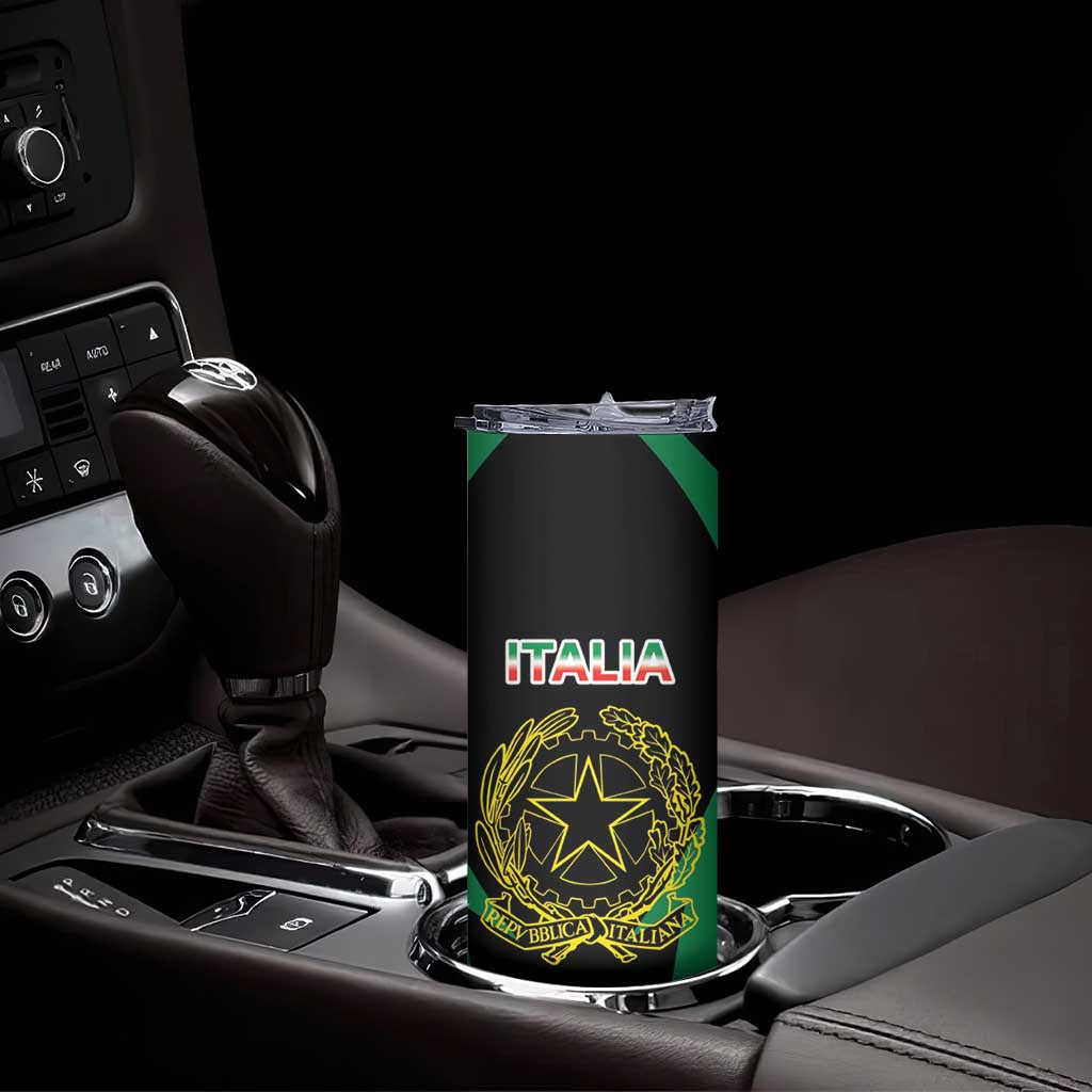 Italian Republic The emblem Skinny Tumbler Coat of arms - Stemma of the Italian Republic
