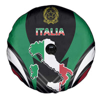 Italian Republic Spare Tire Cover Simple Coat of Arms