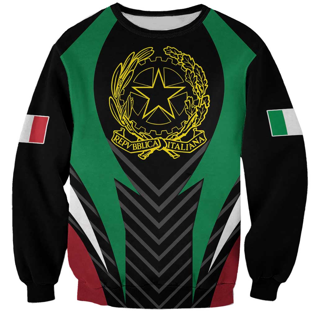 Italian Republic Sweatshirt Simple Coat of Arms