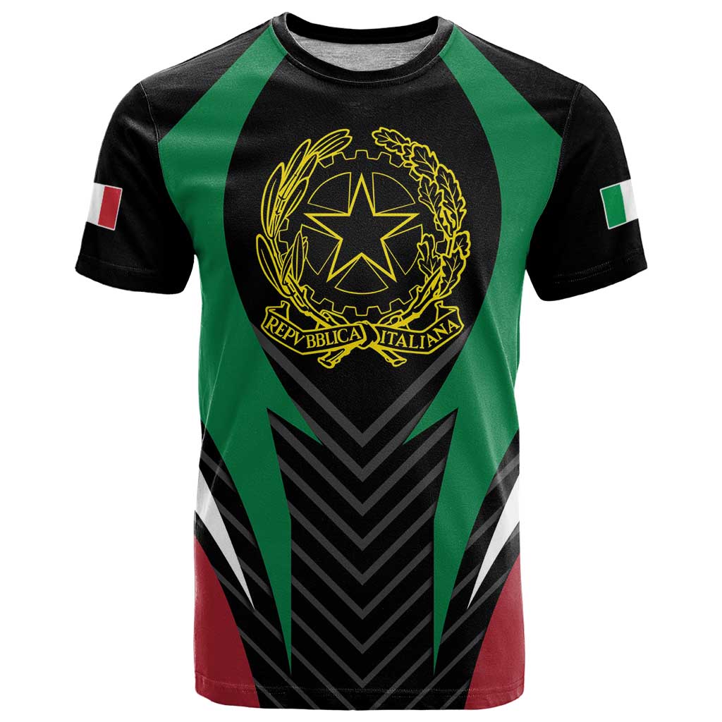 Italian Republic T Shirt Simple Coat of Arms