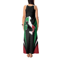 Italian Republic Tank Maxi Dress Simple Coat of Arms