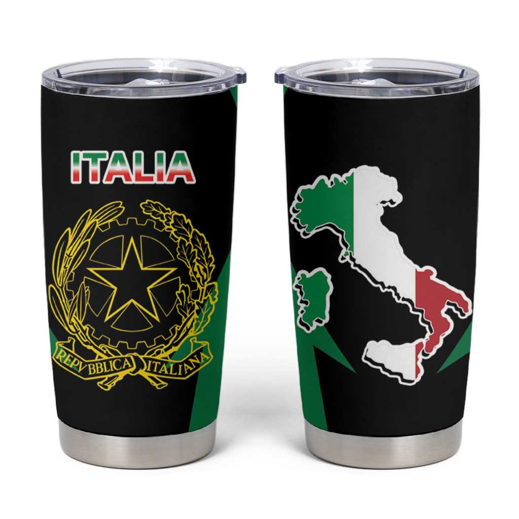 Italian Republic The emblem Tumbler Cup Coat of arms - Stemma of the Italian Republic