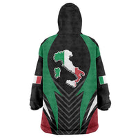 Italian Republic Wearable Blanket Hoodie Simple Coat of Arms