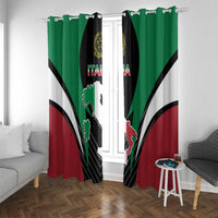 Italian Republic Window Curtain Simple Coat of Arms