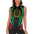 Italian Republic Women Sleeveless Polo Shirt Simple Coat of Arms