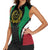 Italian Republic Women Sleeveless Polo Shirt Simple Coat of Arms