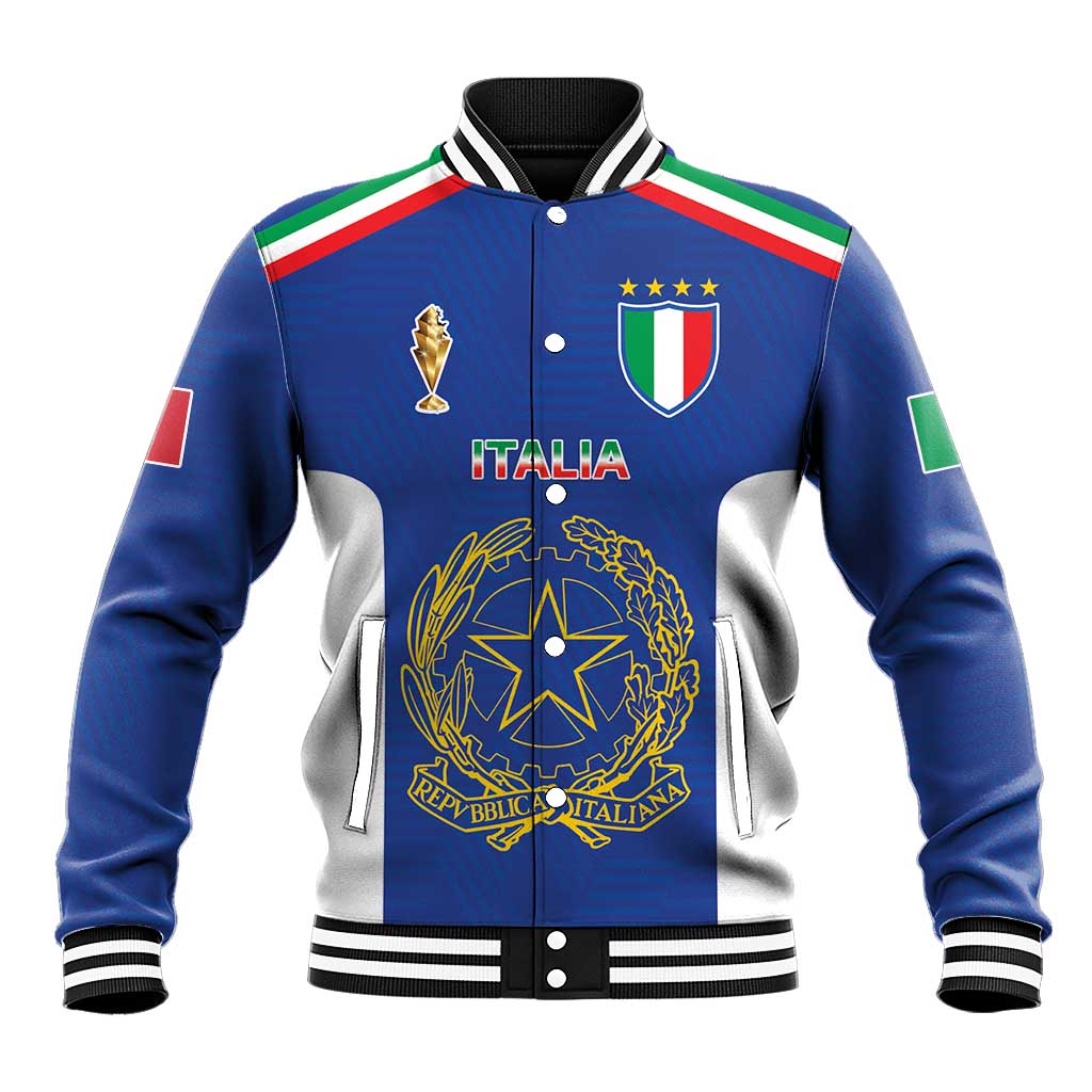 Italian Football Custom Baseball Jacket Sporty Style