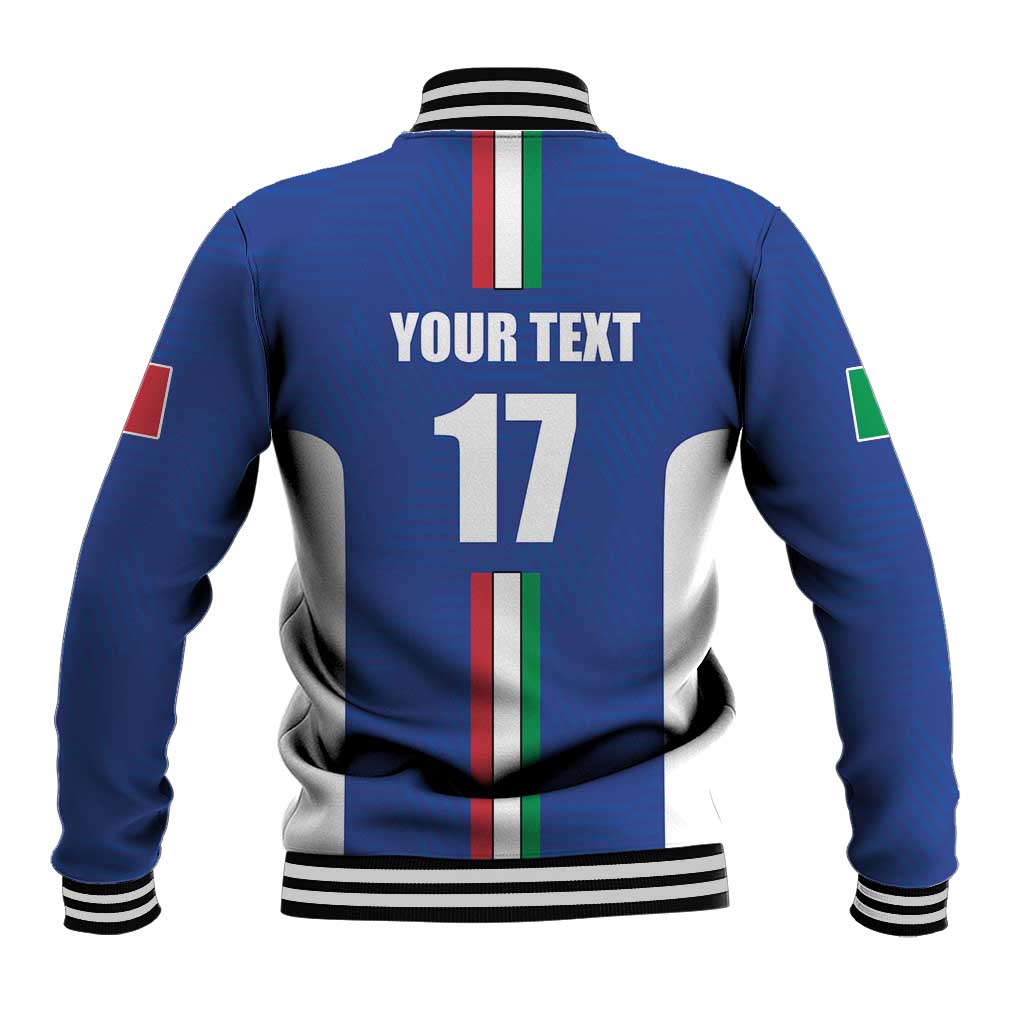 Italian Football Custom Baseball Jacket Sporty Style