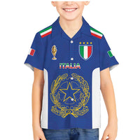 Italian Football Custom Family Matching Mermaid Dress and Hawaiian Shirt Sporty Style