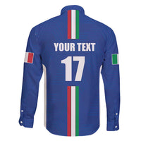 Italian Football Custom Family Matching Puletasi and Hawaiian Shirt Sporty Style