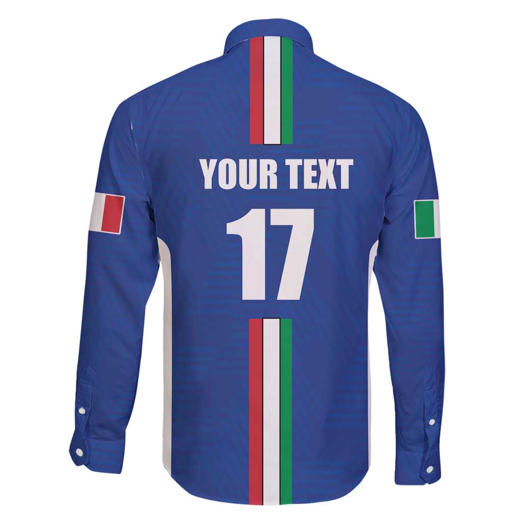 Italian Football Custom Family Matching Summer Maxi Dress and Hawaiian Shirt Sporty Style