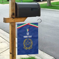 Italian Football Custom Garden Flag Sporty Style
